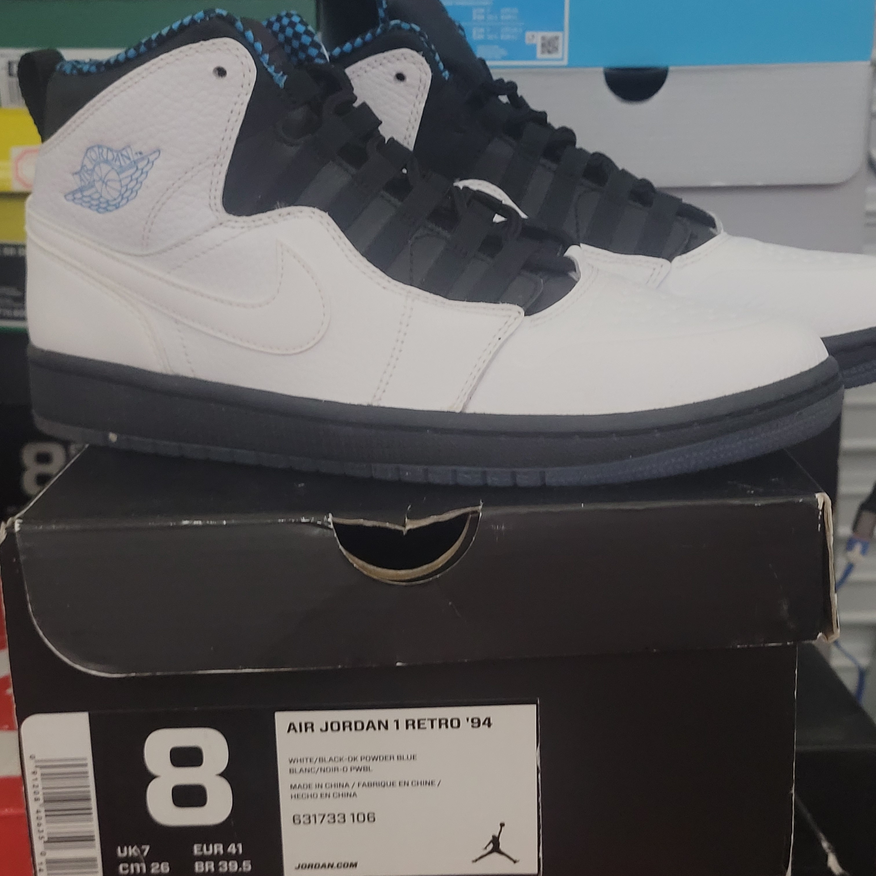 Nike Powder Blue 1 94' Cant Even Get On Stock X Release 2014
